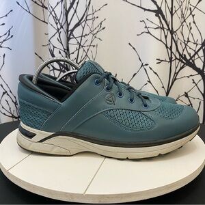 Zeba Hands Free Shoes Mens Size 11.5Ocean Teal Sneakers Athletic Comfort